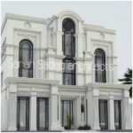 واجهات حجر هاشمي أبيض